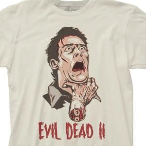 Evil Dead Ii Tee Asher Williams Halloween Tee Shirt